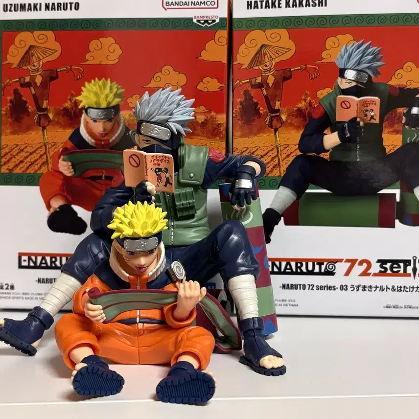 [BUNJANG] Banpresto Naruto Uzumaki & Hatake Kakashi Figure Set / 반프레스토 나루토 우즈마키 나루토/하타케 카카시 피규어
