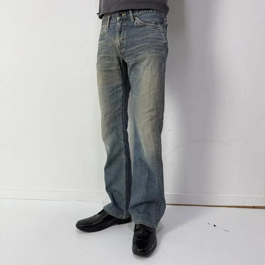 [BUNJANG] LEE Bootcut Denim Pants / LEE 재팬 부츠컷 데님팬츠