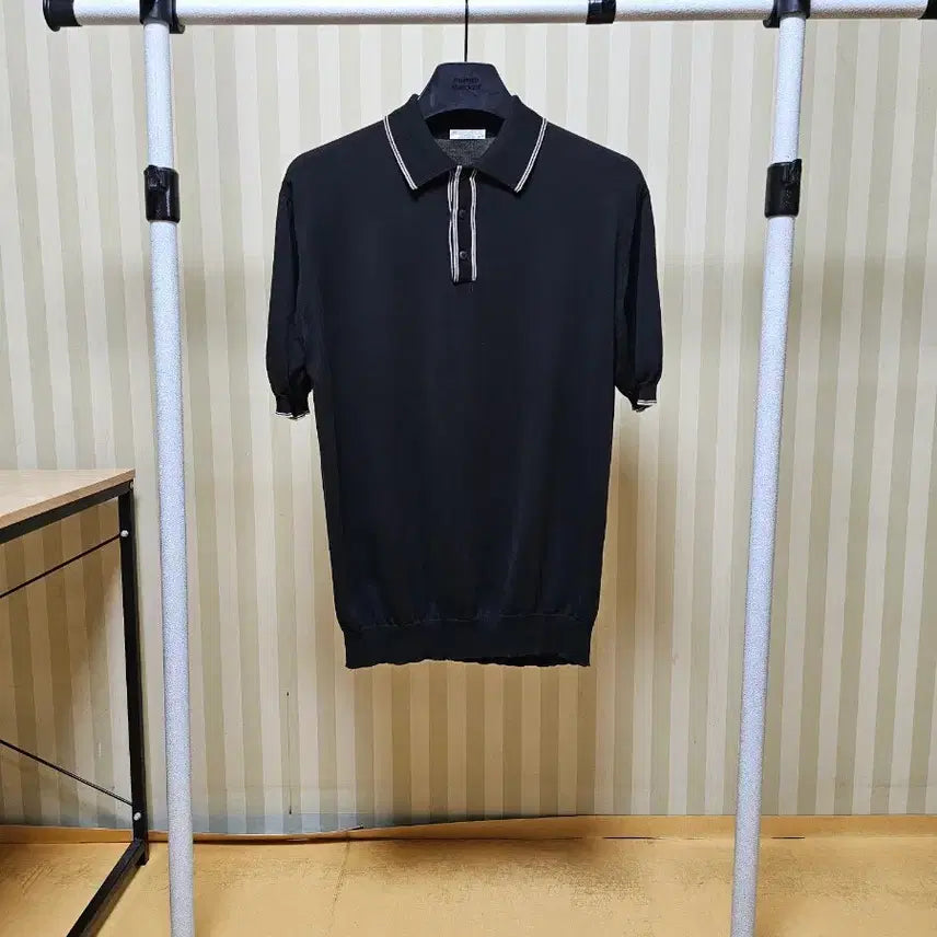 [BUNJANG] Peter Jenson Knit Cotton Black M / 피터지슨 니트 코튼 M