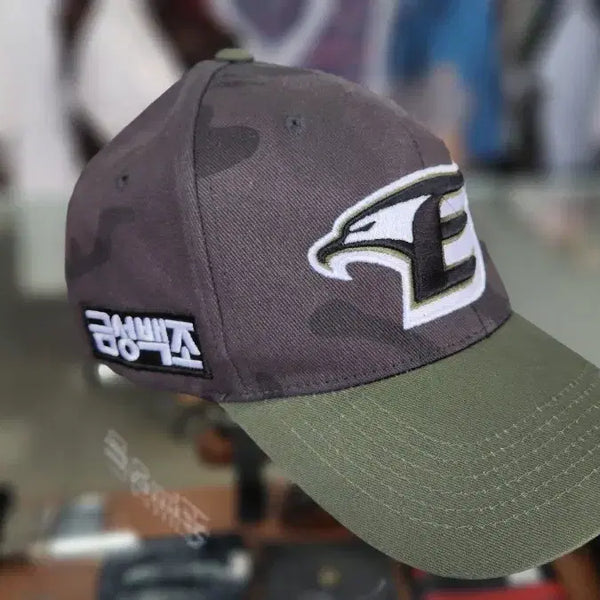 [BUNJANG] Hanwha Eagles Military Camo Authentic Gold Park Ball Cap / 한화이글스 밀리터리 카모 어센틱 골드볼파크 볼캡