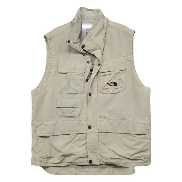 [BUNJANG] The North Face Beige Fishing Vest L / 노스페이스 베이지 피슁 조끼 L