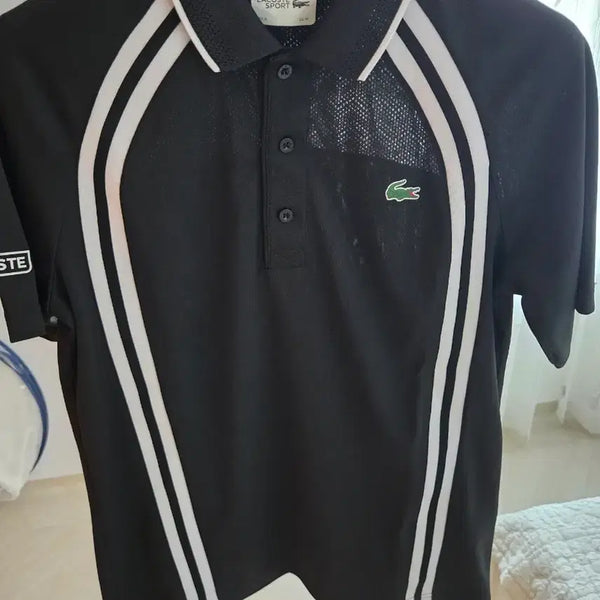 [BUNJANG] Lacoste Sport Performance Short Sleeve Polo Shirt Black / 라코스테 스포츠 반팔 카라티 검정 팝니다