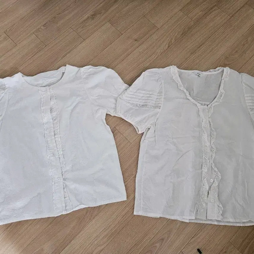 [BUNJANG] Bundle Set: Two Blouses / 예쁜 블라우스 두개 일괄