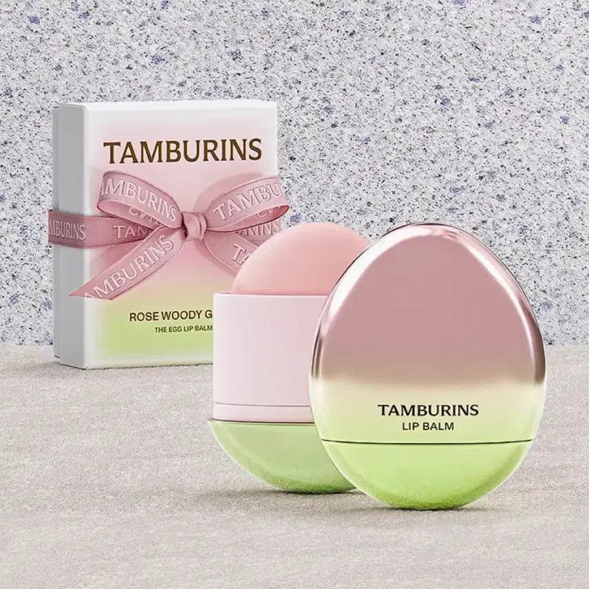 [BUNJANG] Tamburins Egg Lip Balm Rose Woody Glow / 최저가)탬버린즈 에그 립밤