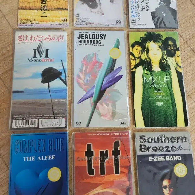 [BUNJANG] 1990s Japanese 8cm Mini Single CD Bundle (Various Artists) / j-pop CD 앨범 9종 (세이코 마츠다, 더 붐, 하운드 독, TRF