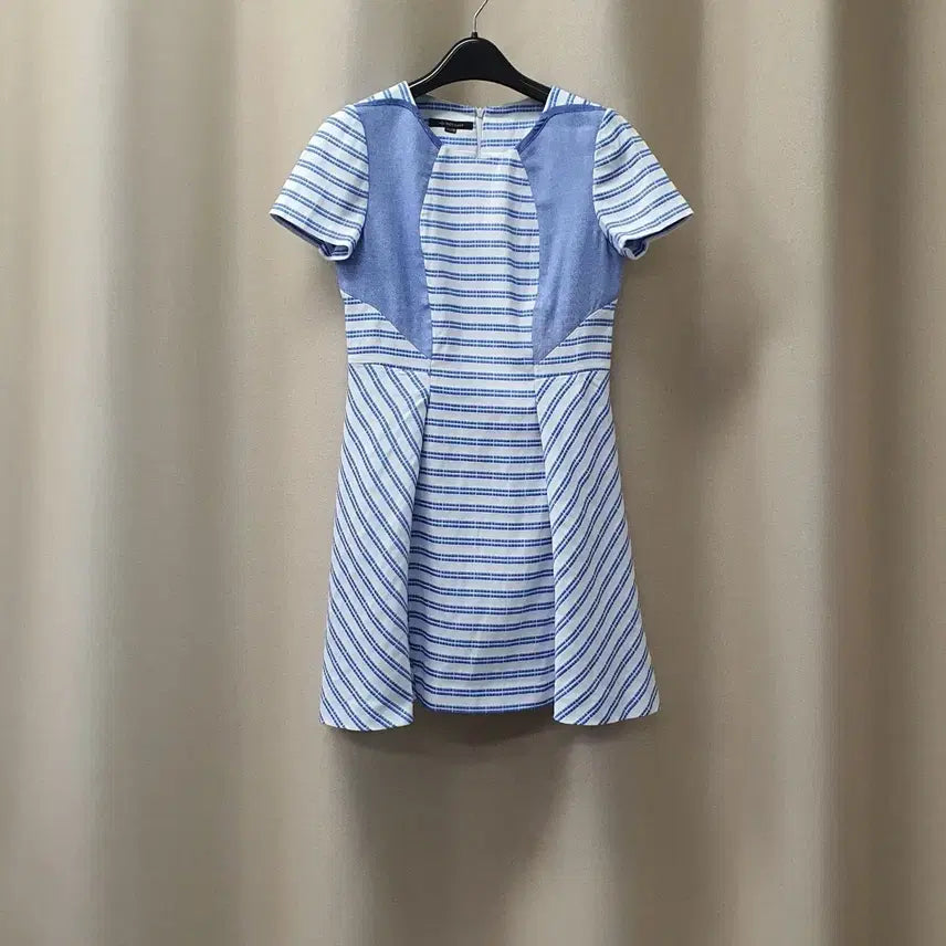 [BUNJANG] NICECLAUP Short-Sleeve Stripe Dress / 나이스클랍 반소매 원피스