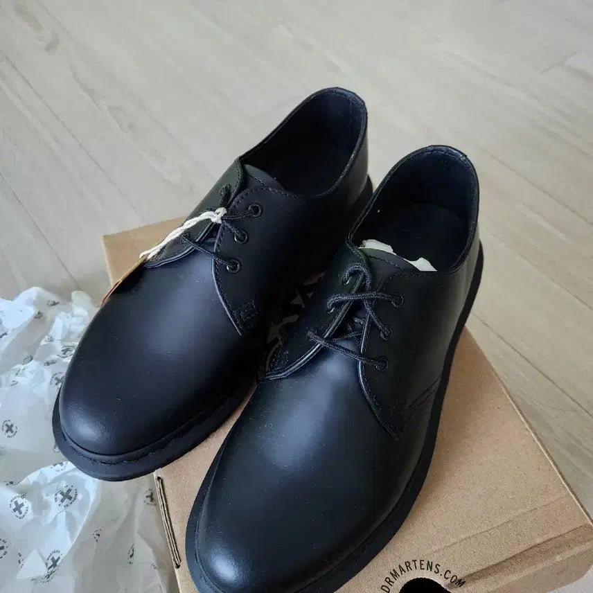 [BUNJANG] Dr. Martens 1461 Mono Black Derby Shoes Size 250 / 닥터마틴 1461 모노 블랙 더비슈즈 250