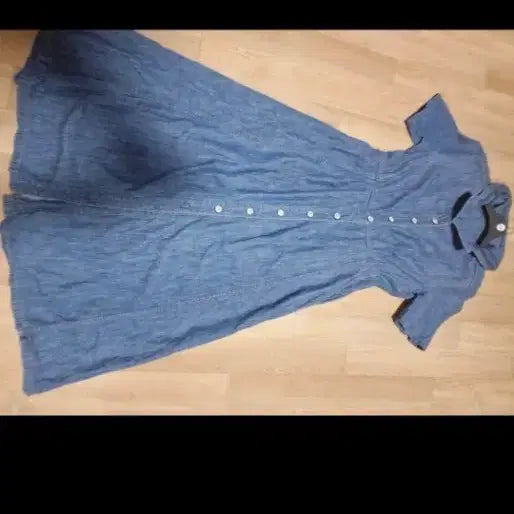 [BUNJANG] United Colors of Benetton Denim Long Dress / 베네통 데님 원피스