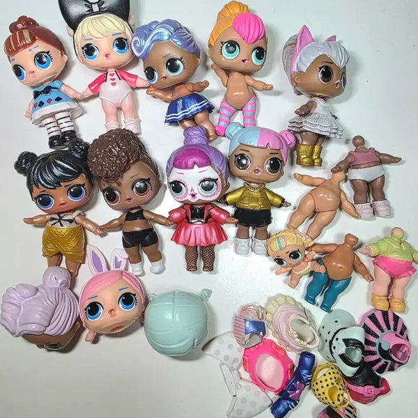 [BUNJANG] L.O.L. Surprise Mini Dolls & Accessories Bundle Set / L.O.L 엘오엘 서프라이즈 미니 인형/소품 일괄 정리 (택포)