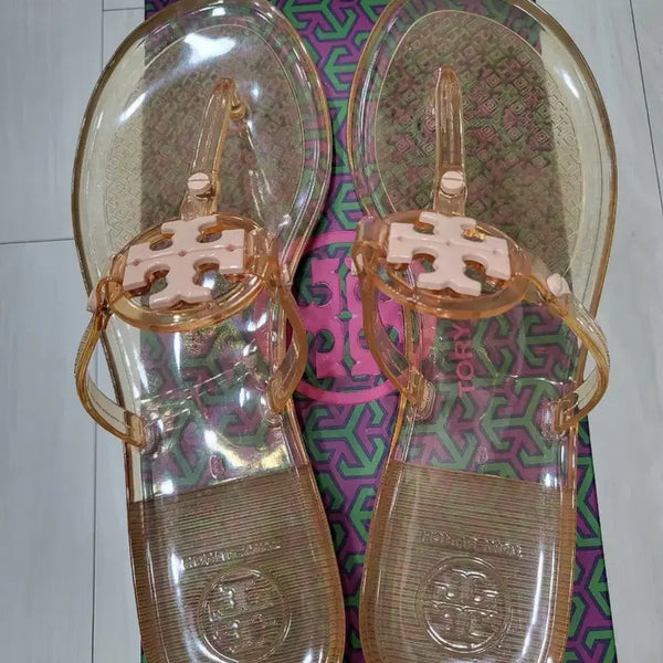[BUNJANG] Tory Burch Jelly Slides / 토리버치젤리쪼리