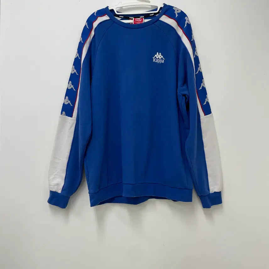 [BUNJANG] Kappa Men's Sweatshirt Blue L / Kappa 카파 남성 맨투맨 100(L)