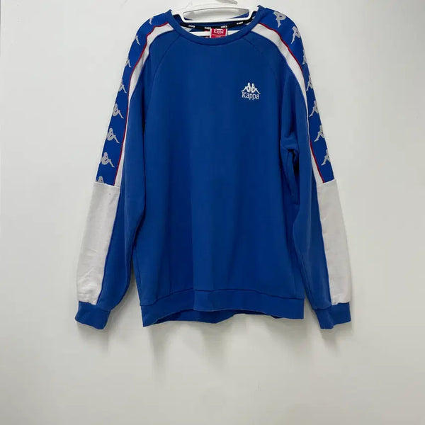 [BUNJANG] Kappa Men's Sweatshirt Blue L / Kappa 카파 남성 맨투맨 100(L)