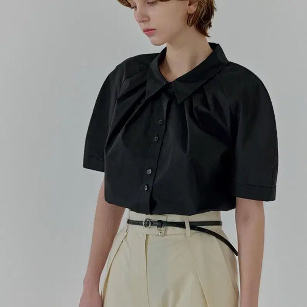 [BUNJANG] Flooum Brienned Shirring Blouse / 플로움 블라우스 셔츠 Brienned Shirring Blouse