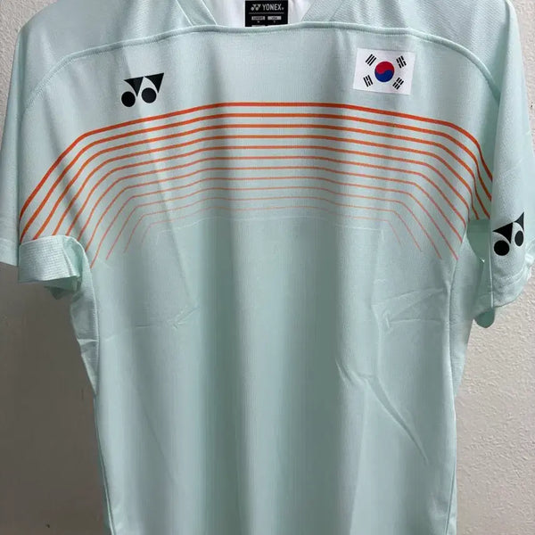 [BUNJANG] Yonex National Team Competition Jersey Ice Blue L / 요넥스 국대용 경기복 L 아이스블루색상 새상품