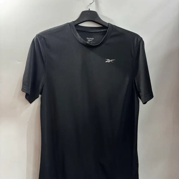 [BUNJANG] Reebok Speedwick Black Performance Short Sleeve T-Shirt - Size L / 리복 스피드윅 블랙 기능성 스포츠 반팔티 L 1.0