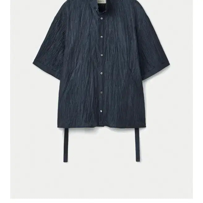 [BUNJANG] UMAMUNG Japanese Crinkled Linen Convertible Collared Shirt / 우마뭉 Japanese Crinkled Linen Convertible