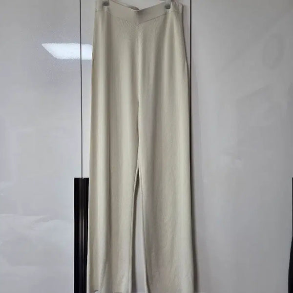 [BUNJANG] COS Cream Wide Knit Pants / 코스 COS 크림색 와이드 니트 팬츠