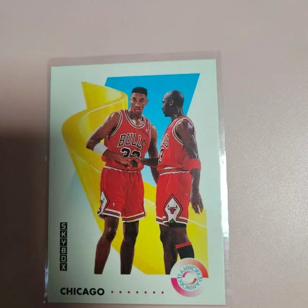 [BUNJANG] Michael Jordan & Scottie Pippen 1991 Skybox Base Card / NBA)마이클 조던 스코티 피펜 1991 Skybox base 카드
