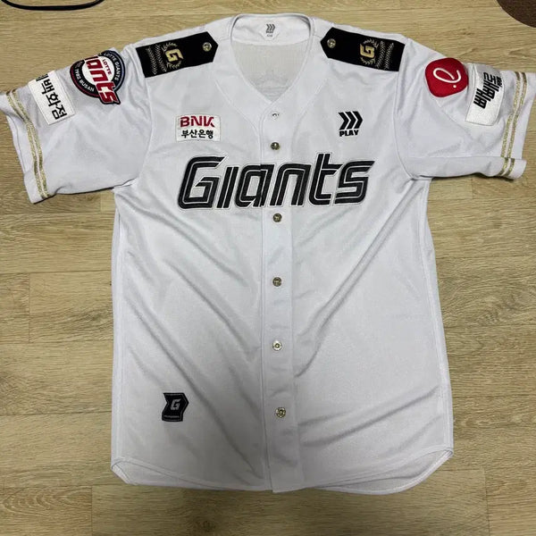 [BUNJANG] Lotte Giants Na Seung-yeop 2025 Navy Military Professional Jersey / 롯데자이언츠 25 해군 밀리터리 프로페셔널 유니폼 나승엽 마킹