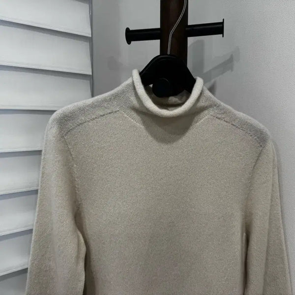 [BUNJANG] The Cashmere 100% Cashmere Turtleneck Knit / 더캐시미어 캐시미어 100% 터틀넥 니트