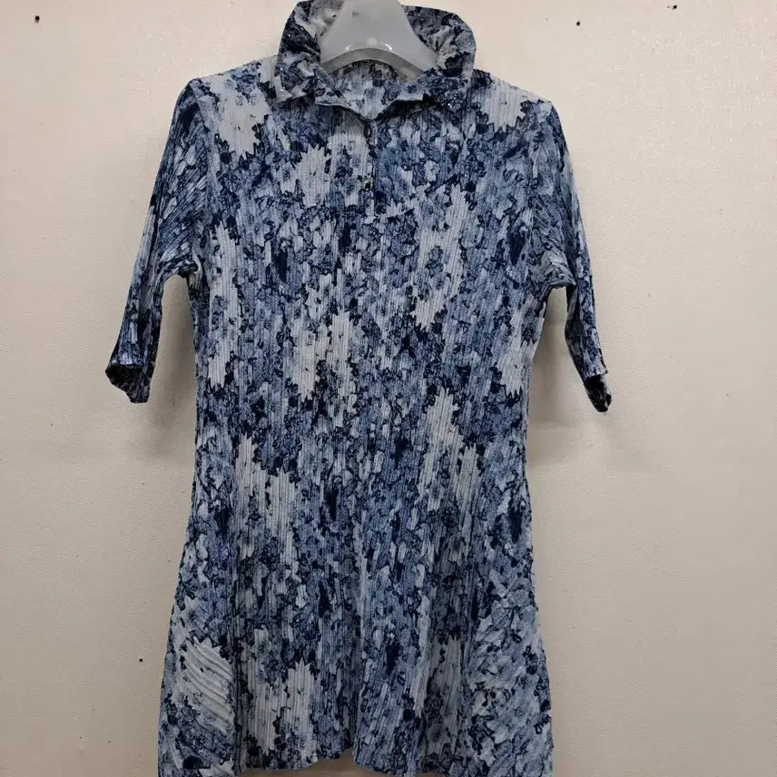 [BUNJANG] Lee Shinwoo Pleated Long Shirt Size 77 / 이신우 주름지 롱셔츠77