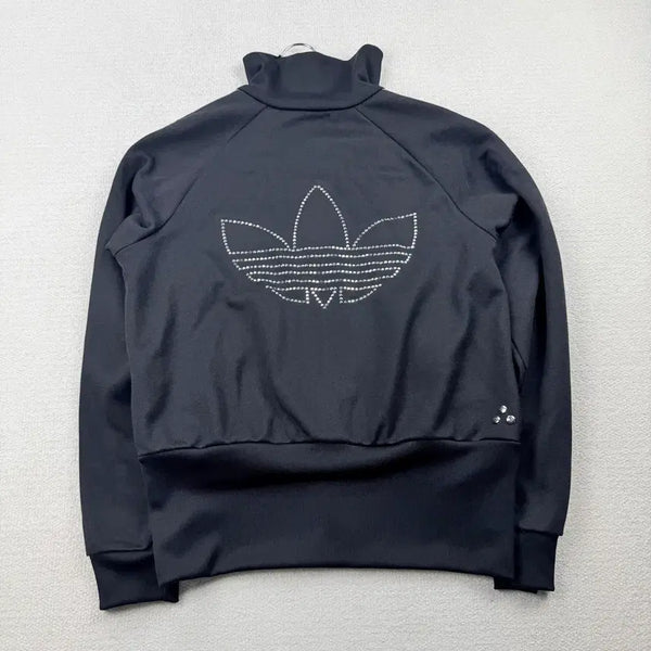 [BUNJANG] Adidas Big Logo Glitter Cubic Jersey / 아디다스 빅로고 글리터 큐빅 대장급 져지