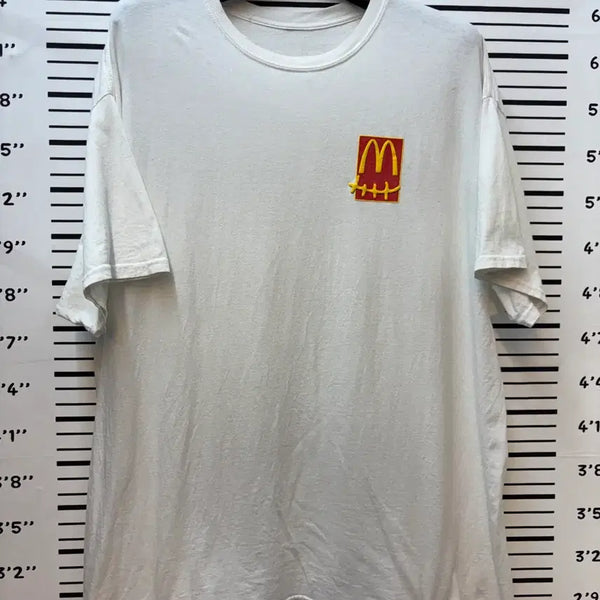 [BUNJANG] McDonald's x Scott Collaboration T-Shirt XL White / 맥도날드 X 스캇 반팔티 xl