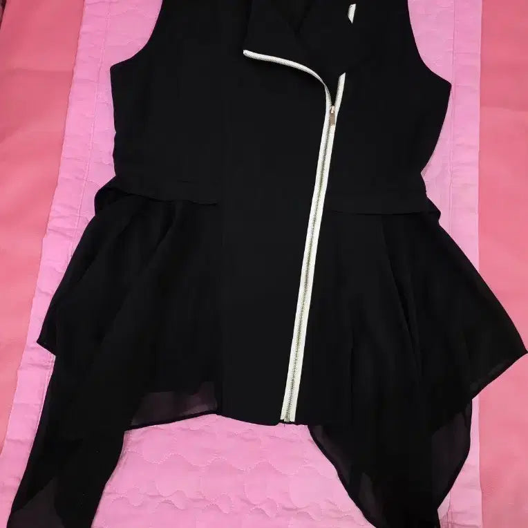 [BUNJANG] Women's Black Vest / 여성 블랙 여성 조끼