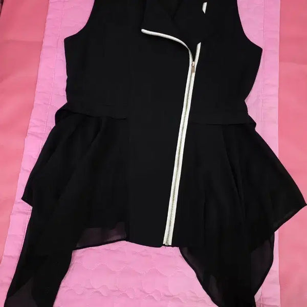 [BUNJANG] Women's Black Vest / 여성 블랙 여성 조끼