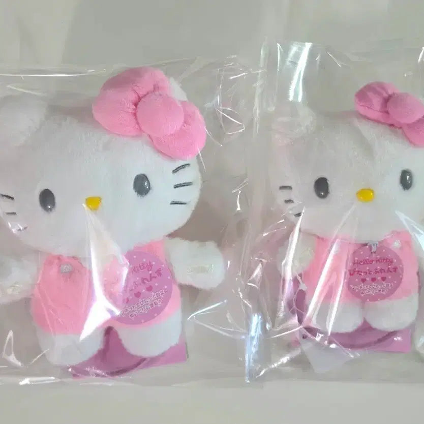 [BUNJANG] Sanrio Hello Kitty Pitatto M & S Plush Set / (일괄) 산리오 헬로키티 피탓토 M S 키티 인형
