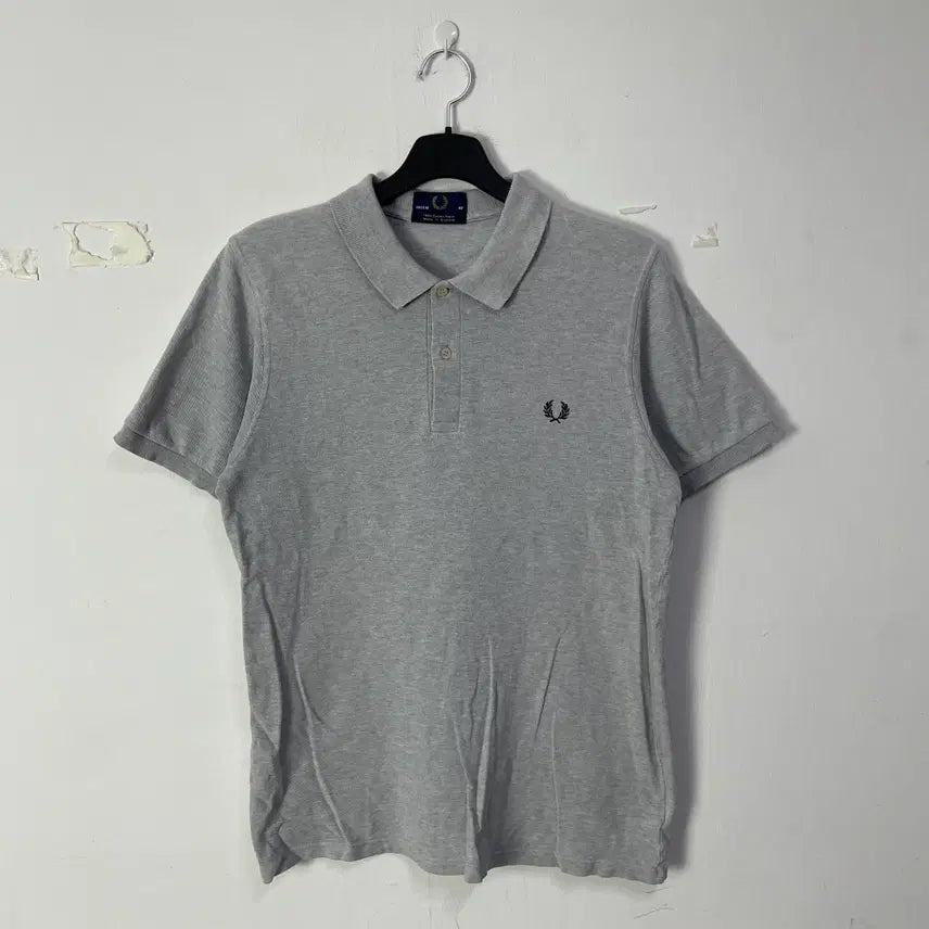 [BUNJANG] Fred Perry Short Sleeve Polo Shirt Grey / 프레드페리 반팔 카라티셔츠 그레이