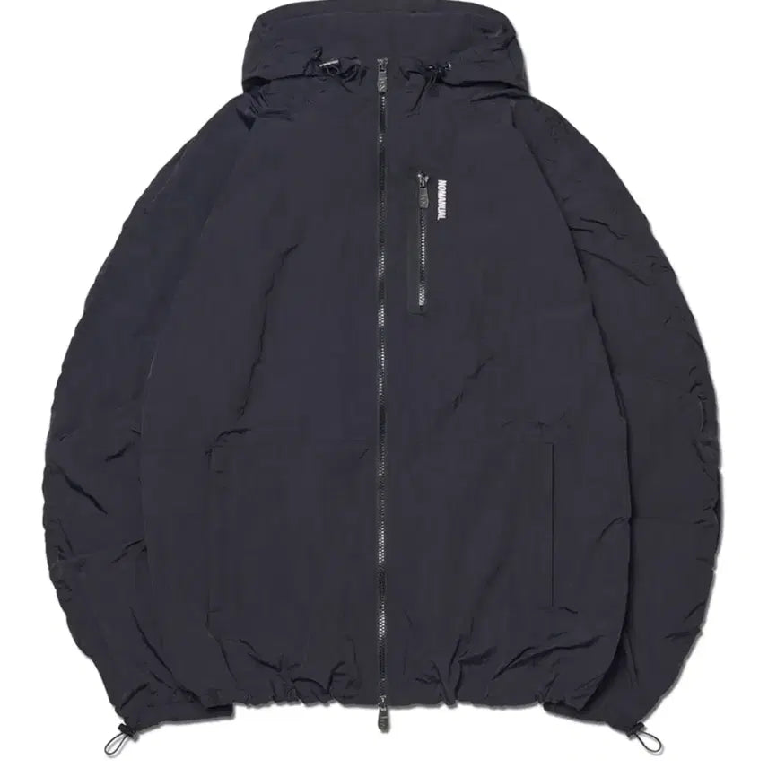 [BUNJANG] Nomaterial Windbreaker Black Size S / 노매뉴얼 바람막이 블랙 S사이즈