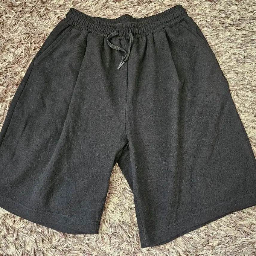 [BUNJANG] BRENSON Black Pin Tuck Sweat Shorts (Size L) / L 무신사 BRENSON 블랙 핀덕 스웻 반바지 (MP8)