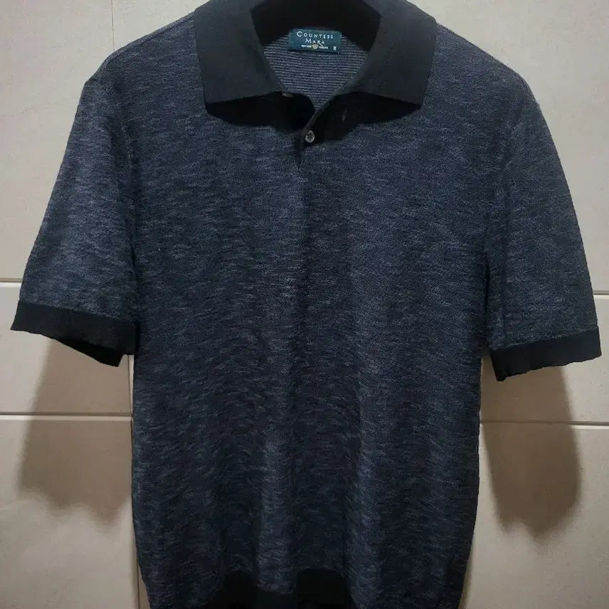 [BUNJANG] Courtex Mara Cool Knit Short Sleeve Polo Shirt Size 100 / 카운텍스마라 쿨니트반팔카라티  100
