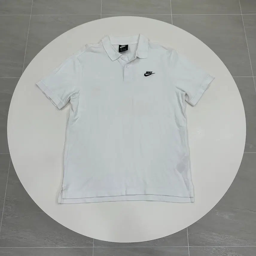 [BUNJANG] Nike NSW Polo White M / 나이키 NSW 폴로 화이트 L 100