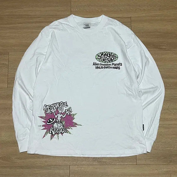 [BUNJANG] YESEYESEE Graphic T-Shirt Size M / 예스아이씨 그래픽 티셔츠
