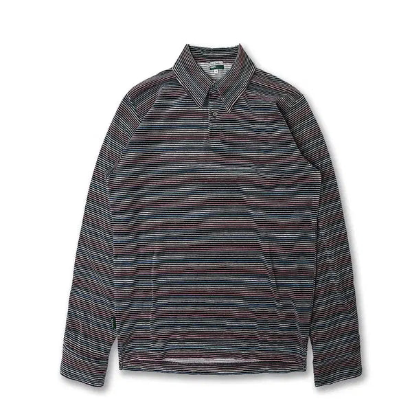 [BUNJANG] Paul Smith Jeans Multi-Striped Vintage Velvet Shirt / 폴 스미스 [Paul Smith] 진스 멀티 스트라이프 빈티지 벨벳 셔츠