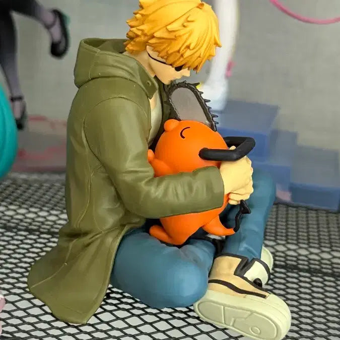 [BUNJANG] Chainsaw Man Denji Pochita Figure / 체인소맨 브레이크 타임 덴지 포치타 피규어