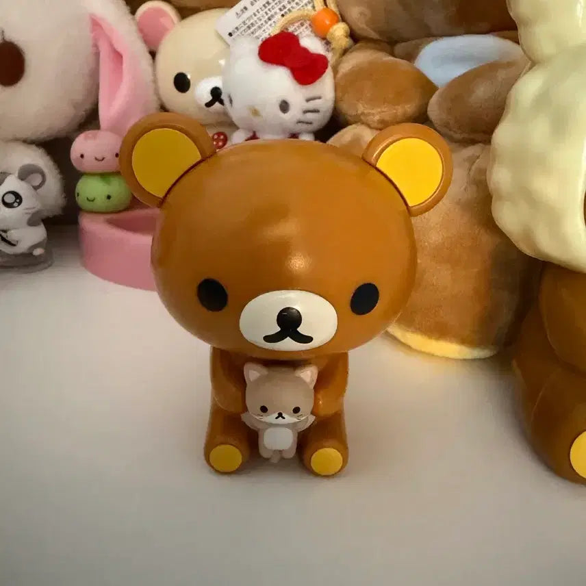 [BUNJANG] Classic Rilakkuma Capuchino Figure / 고전 리락쿠마 카푸캬라 피규어