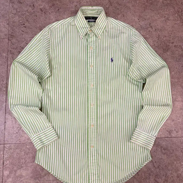 [BUNJANG] Polo Ralph Lauren Striped Long Sleeve Shirt / 폴로 랄프로렌 스트라이프 긴팔 셔츠 #csz696