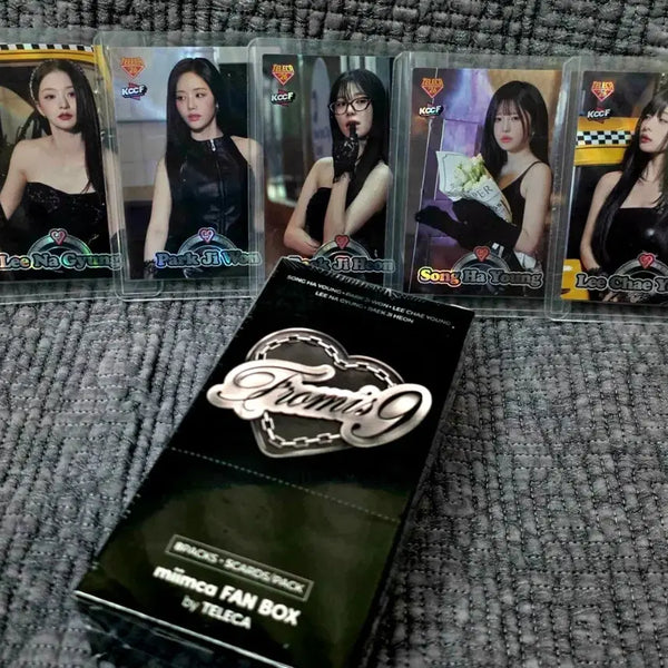 [BUNJANG] fromis_9 Fanbox 5 + KCCF Promo Cards / 프로미스나인  팬박스 5개+ KCCF 프로모 카드. fromis9