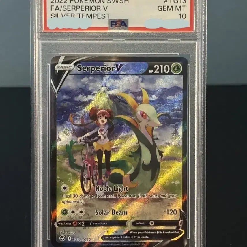 [BUNJANG] Pokemon North American Edition Serperior V PSA 10 / PSA 10 포켓몬스터 북미판 샤로다V