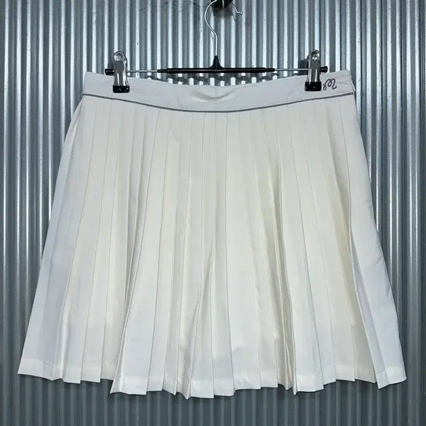 [BUNJANG] Malbon White Pleated Golf Skirt XL / [XL] 말본 MALBON 화이트 플리츠 골프 스커트