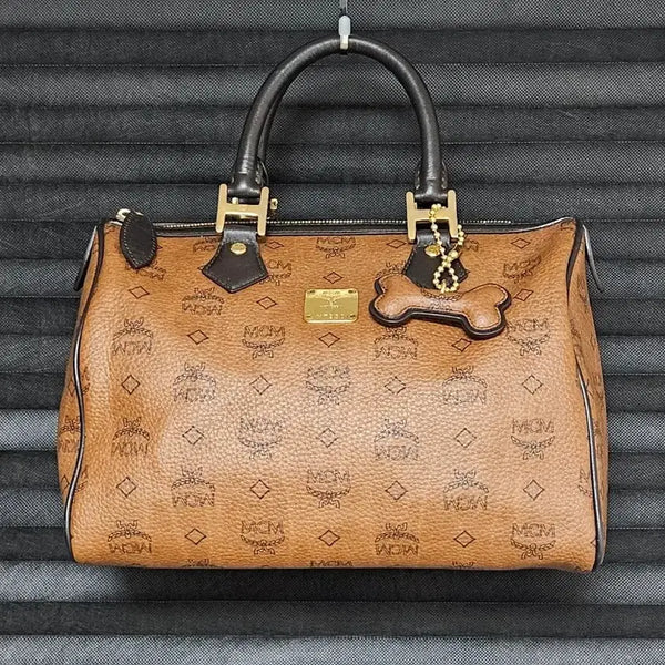 [BUNJANG] MCM Boston Bag Tote Bag / MCM 토트백 보스턴백