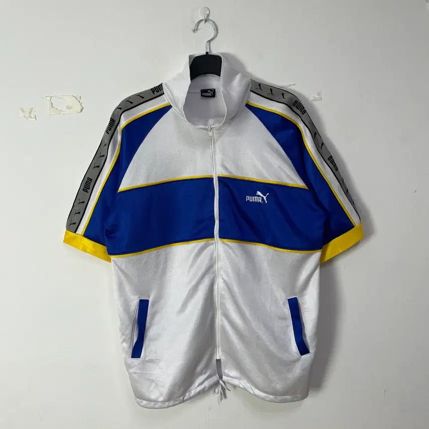 [BUNJANG] Puma Track Jacket Short Sleeve / 푸마 트랙 자켓 반팔