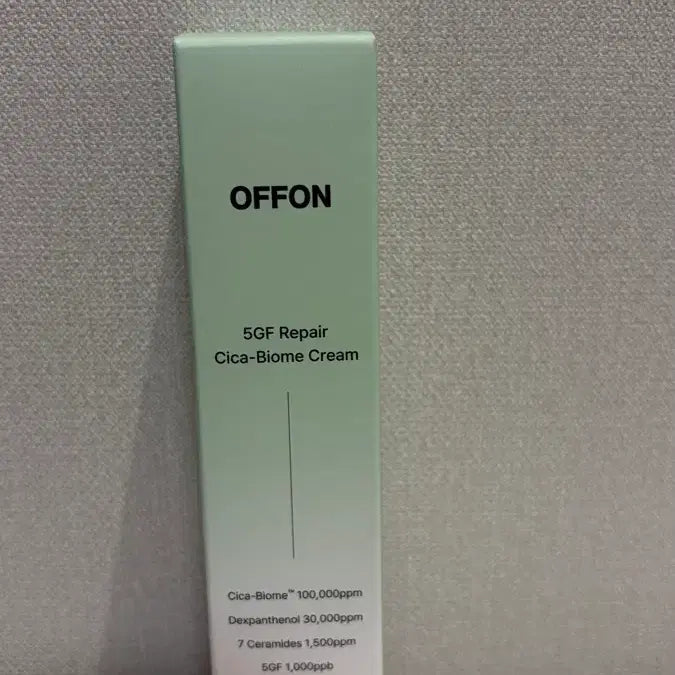 [BUNJANG] Offon 5GF Repair CicaBiome Cream / <새상품>오프온 5지에프 리페어 시카바이옴 크림