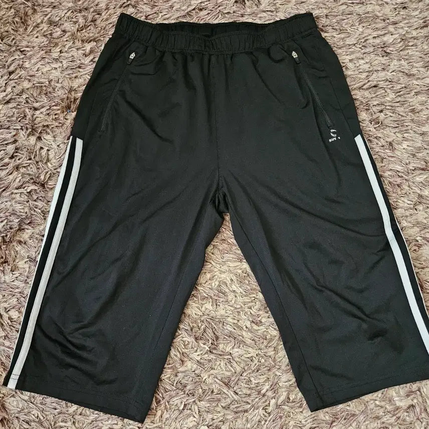[BUNJANG] 175 Black 7/10 Length Training Shorts (MP9) / 175 블랙 7부 트레이닝 반바지 (MP9)