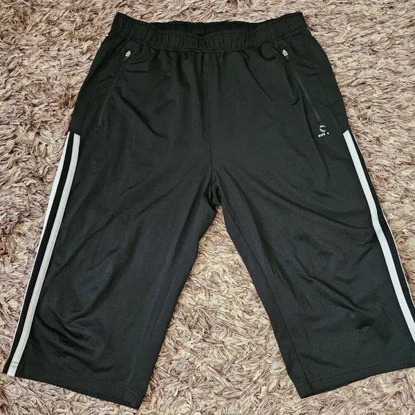 [BUNJANG] 175 Black 7/10 Length Training Shorts (MP9) / 175 블랙 7부 트레이닝 반바지 (MP9)