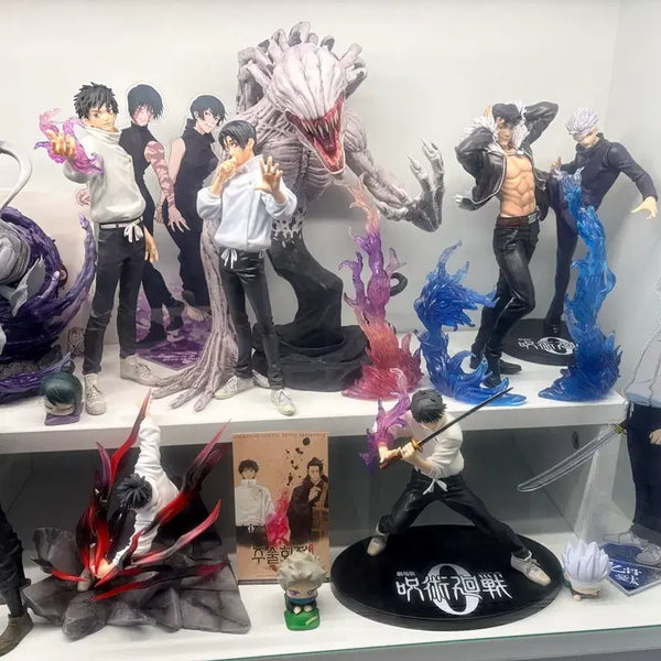 [BUNJANG] Jujutsu Kaisen Sega Geto Suguru Black Flash Figure (Unsealed) / 개봉 양품) 주술회전 세가 흑섬 유타