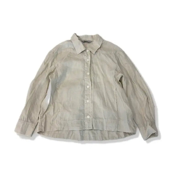 [BUNJANG] Jason Wu 100% Linen Shirt Jacket Size 66 / 제이슨우 아마100%셔츠형자켓66